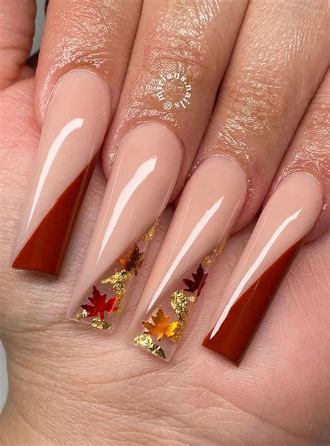 autumn acrylic nails|fall nails designs 2023.